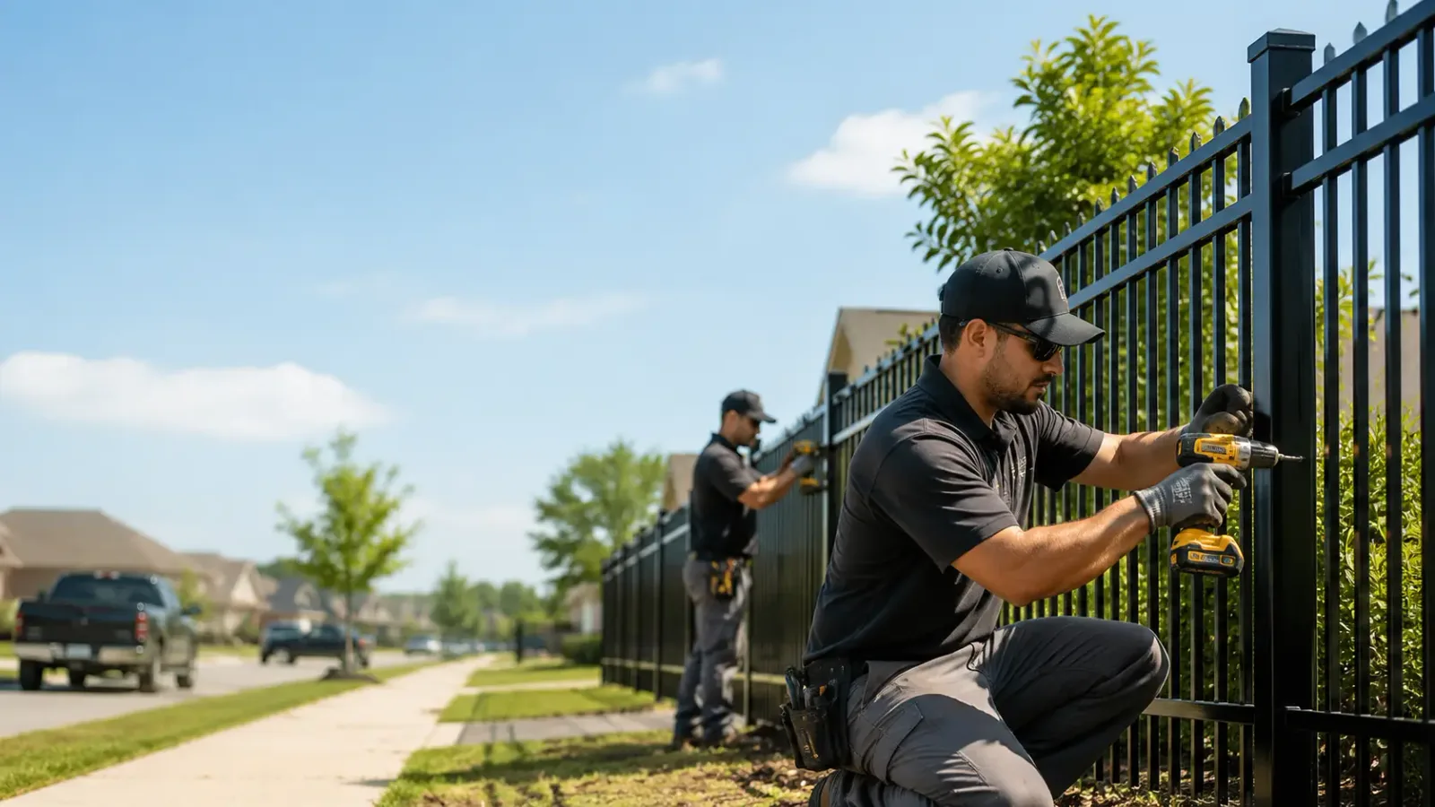 Metal Fence Installation in Chinquapin, NC